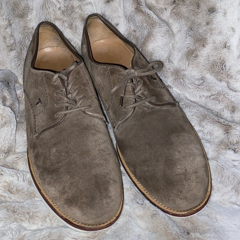 Mens Tod’s size 10 in light brown or like a greenish brown